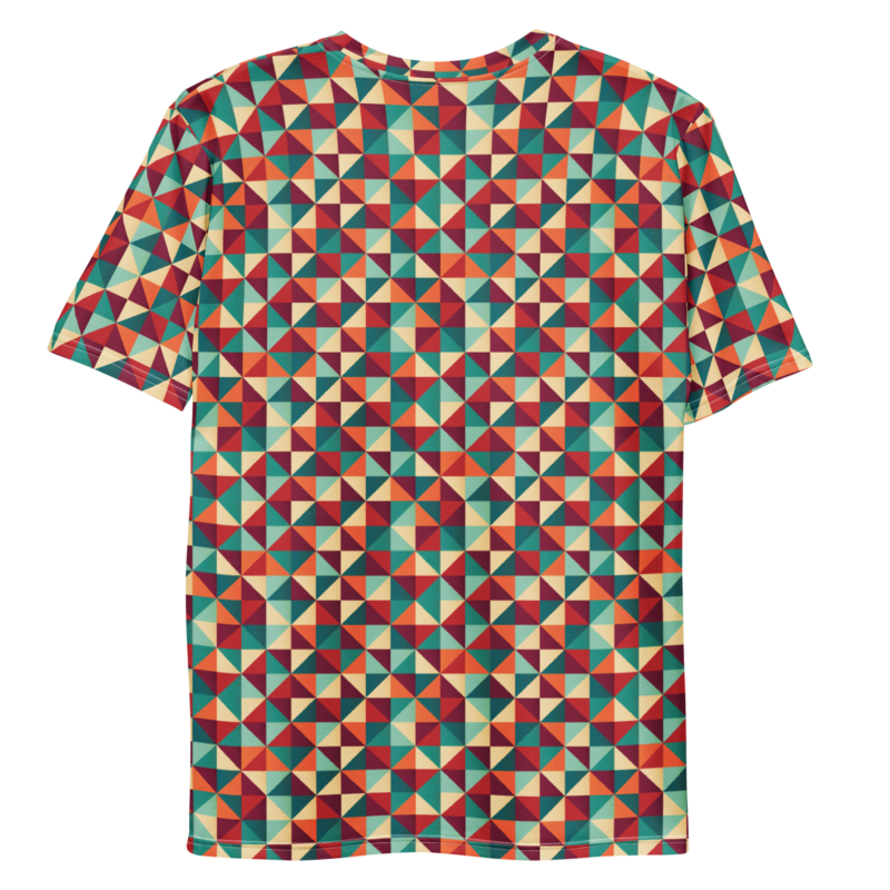 "Farbenspiel im Geometrie-Labyrinth" - Unisex T-Shirt – Allover – HOB Products
