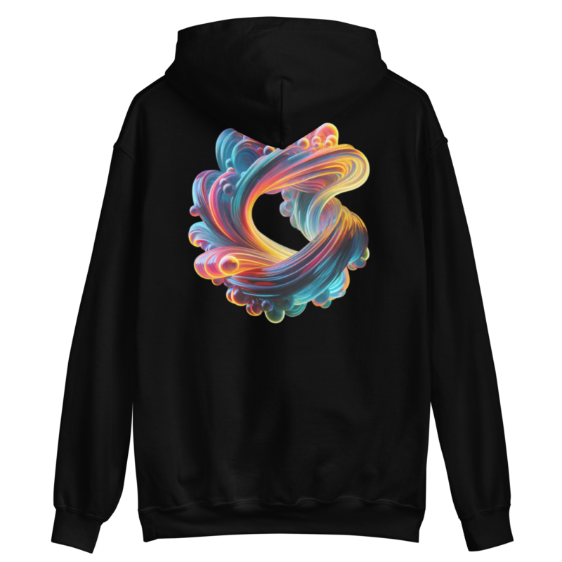 "Farbexplosion im Wirbelwind" - Unisex-Kapuzenpullover – Hoodies – HOB Products