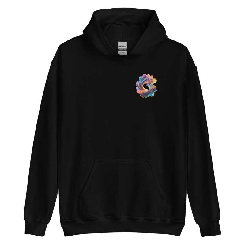 "Farbexplosion im Wirbelwind" - Unisex-Kapuzenpullover – Hoodies – HOB Products