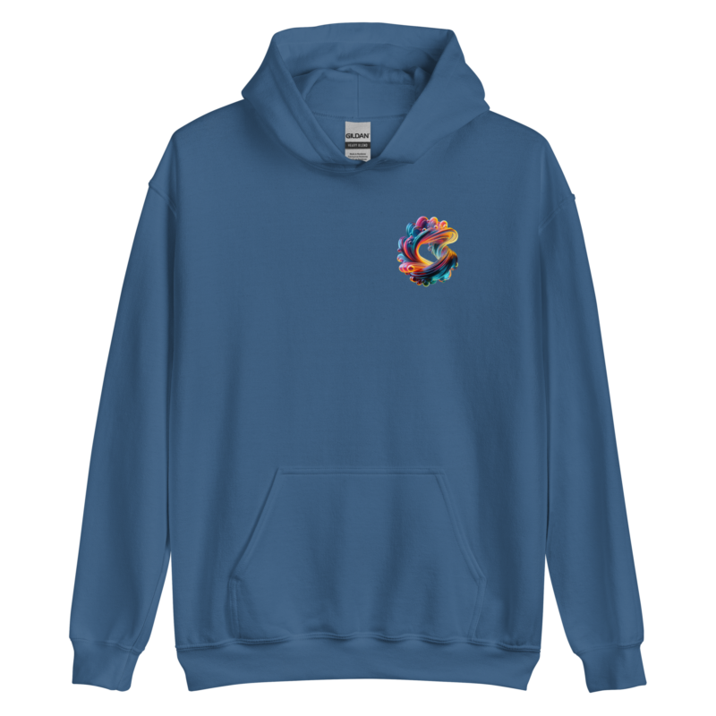 "Farbexplosion im Wirbelwind" - Unisex-Kapuzenpullover – Hoodies – HOB Products