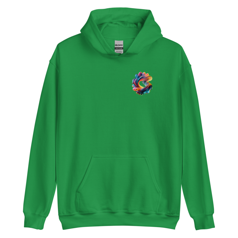 "Farbexplosion im Wirbelwind" - Unisex-Kapuzenpullover – Hoodies – HOB Products