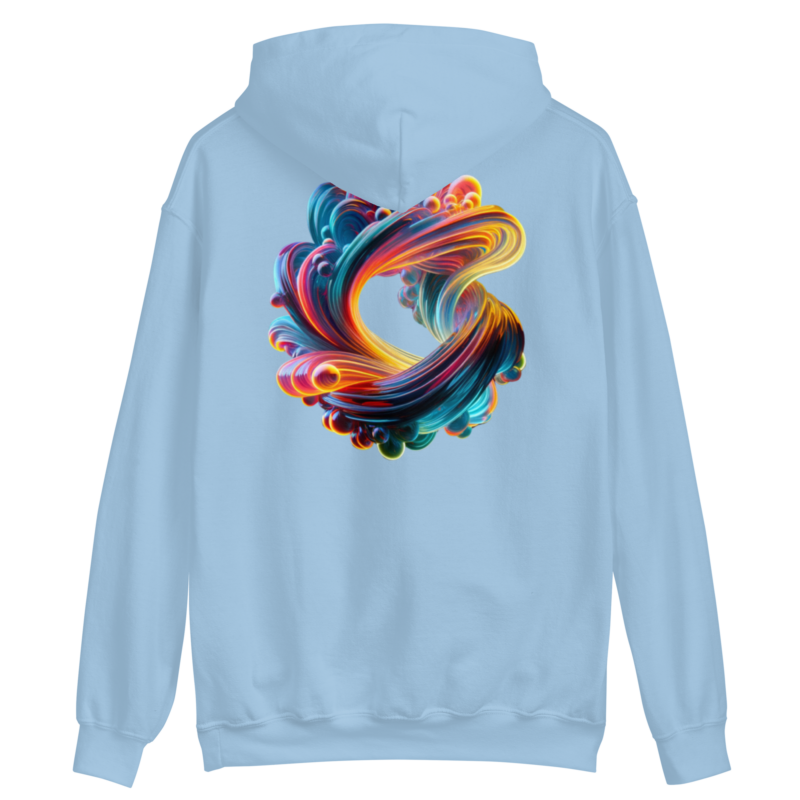 "Farbexplosion im Wirbelwind" - Unisex-Kapuzenpullover – Hoodies – HOB Products