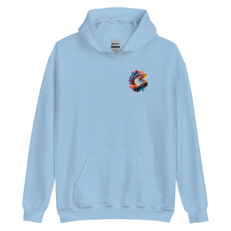 "Farbexplosion im Wirbelwind" - Unisex-Kapuzenpullover – Hoodies – HOB Products
