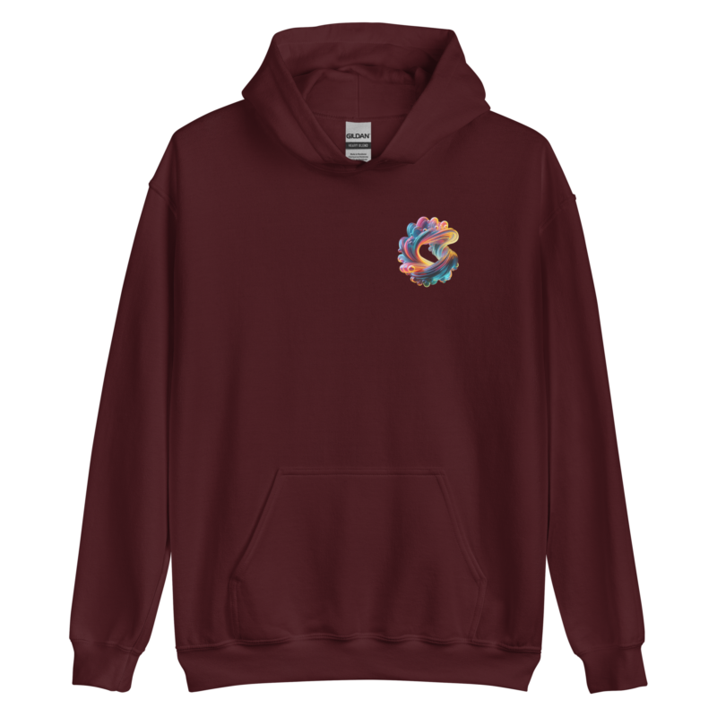 "Farbexplosion im Wirbelwind" - Unisex-Kapuzenpullover – Hoodies – HOB Products