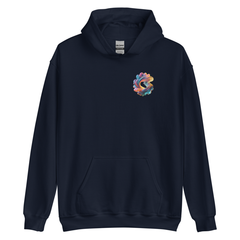 "Farbexplosion im Wirbelwind" - Unisex-Kapuzenpullover – Hoodies – HOB Products
