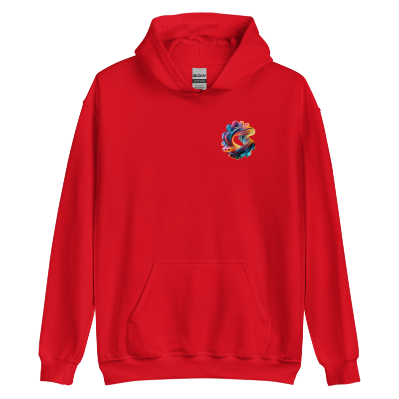 "Farbexplosion im Wirbelwind" - Unisex-Kapuzenpullover – Hoodies – HOB Products