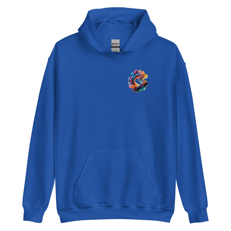 "Farbexplosion im Wirbelwind" - Unisex-Kapuzenpullover – Hoodies – HOB Products