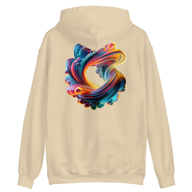 "Farbexplosion im Wirbelwind" - Unisex-Kapuzenpullover – Hoodies – HOB Products