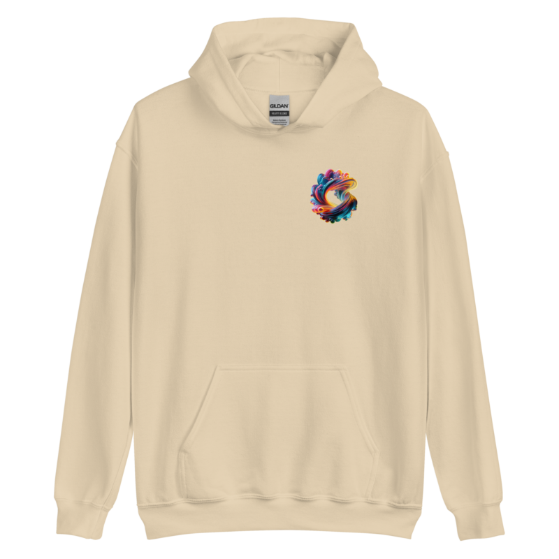 "Farbexplosion im Wirbelwind" - Unisex-Kapuzenpullover – Hoodies – HOB Products
