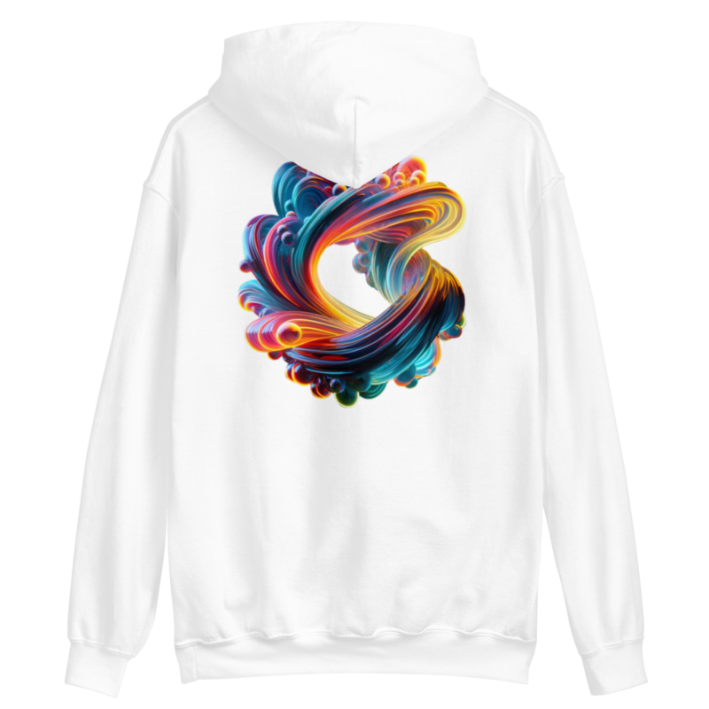 "Farbexplosion im Wirbelwind" - Unisex-Kapuzenpullover – Hoodies – HOB Products