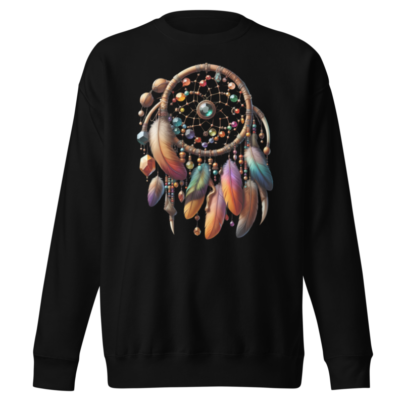 "Farbexplosion im Wirbelwind" - Unisex-Premium-Pullover – Pullover – HOB Products
