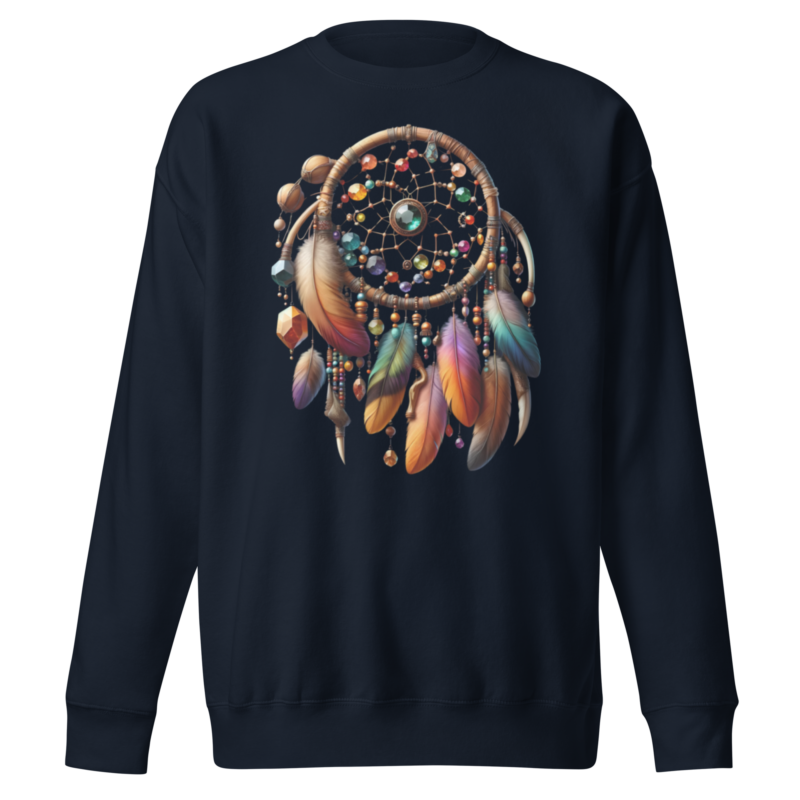 "Farbexplosion im Wirbelwind" - Unisex-Premium-Pullover – Pullover – HOB Products