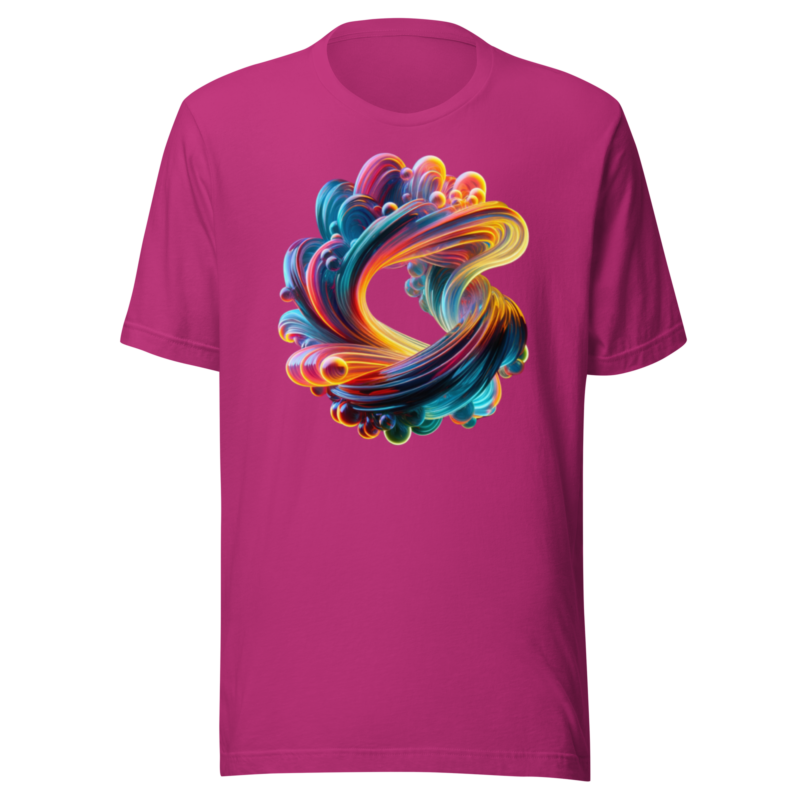 "Farbexplosion im Wirbelwind" - Unisex-T-Shirt – T-Shirts – HOB Products