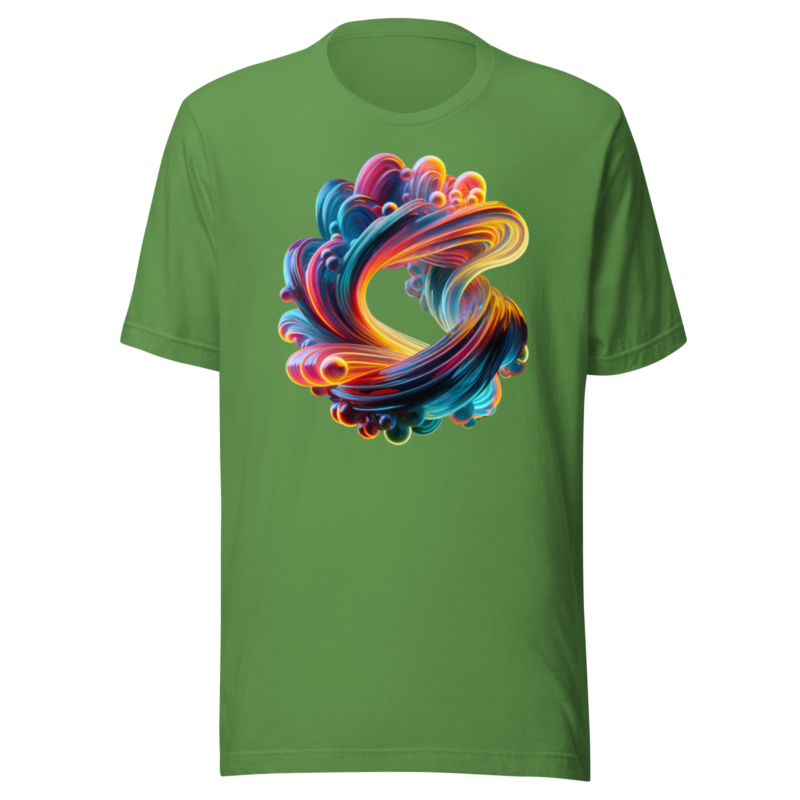 "Farbexplosion im Wirbelwind" - Unisex-T-Shirt – T-Shirts – HOB Products