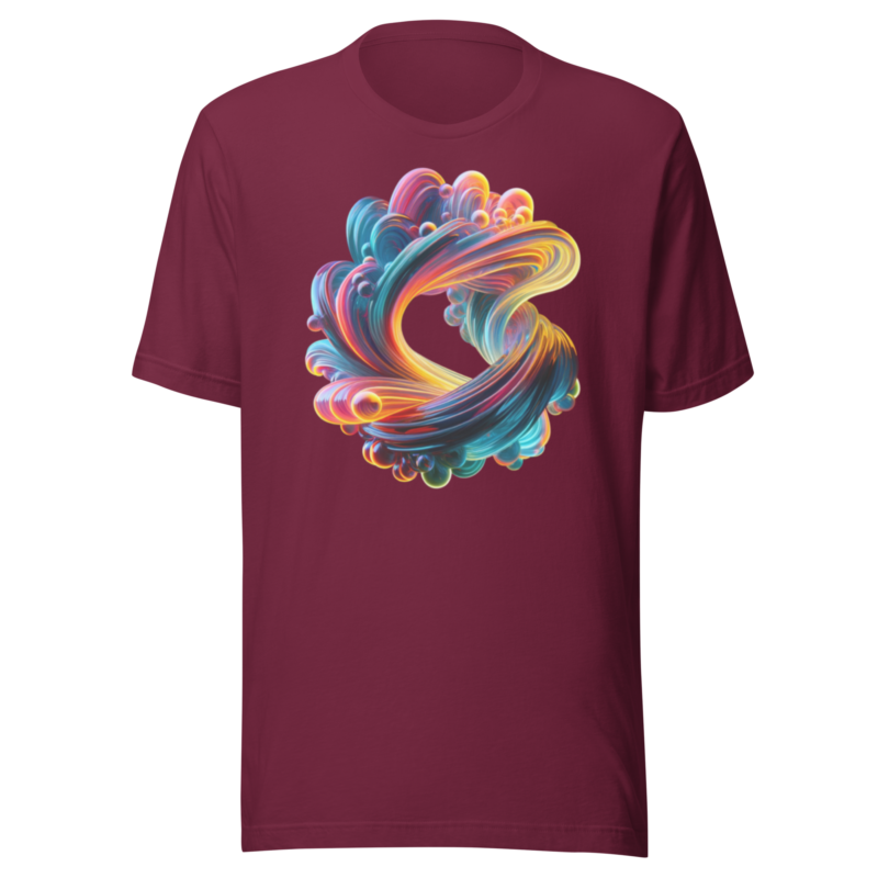 "Farbexplosion im Wirbelwind" - Unisex-T-Shirt – T-Shirts – HOB Products