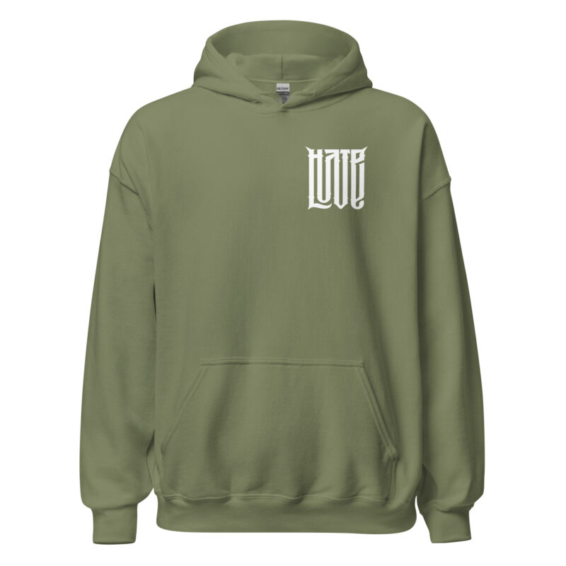Zwischen Liebe und Hass - Unisex-Kapuzenpullover – Hoodies – HOB Products