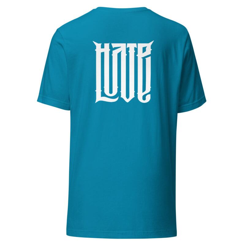 Zwischen Liebe und Hass - Unisex-T-Shirt – T-Shirts – HOB Products
