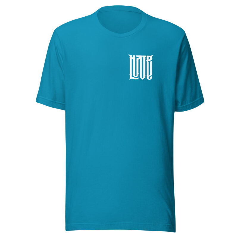 Zwischen Liebe und Hass - Unisex-T-Shirt – T-Shirts – HOB Products