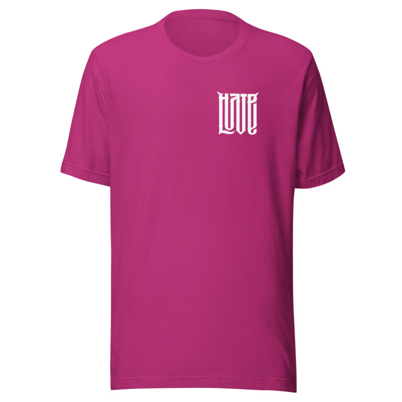 Zwischen Liebe und Hass - Unisex-T-Shirt – T-Shirts – HOB Products