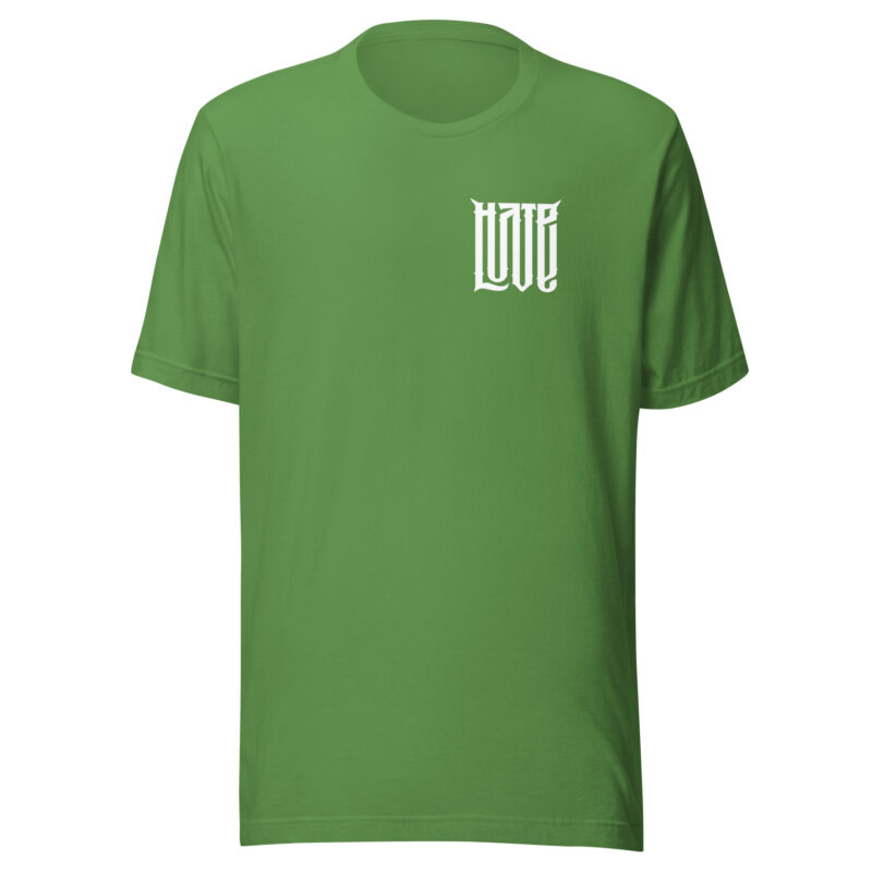 Zwischen Liebe und Hass - Unisex-T-Shirt – T-Shirts – HOB Products