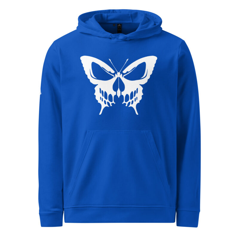 Schmetterling mit Schädel – adidas Fleece-Hoodie – Adidas – HOB Products