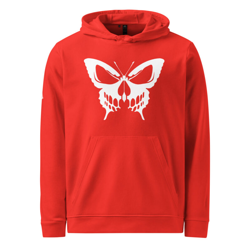 Schmetterling mit Schädel – adidas Fleece-Hoodie – Adidas – HOB Products