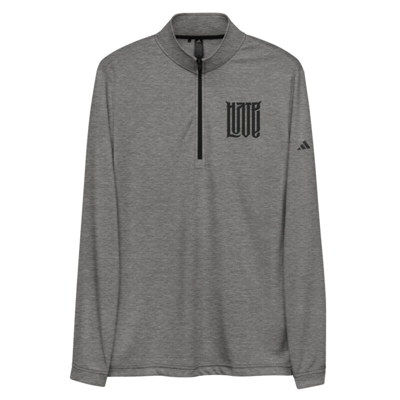 Zwischen Liebe und Hass – Pullover mit Viertel-Reißverschluss – Adidas – HOB Products