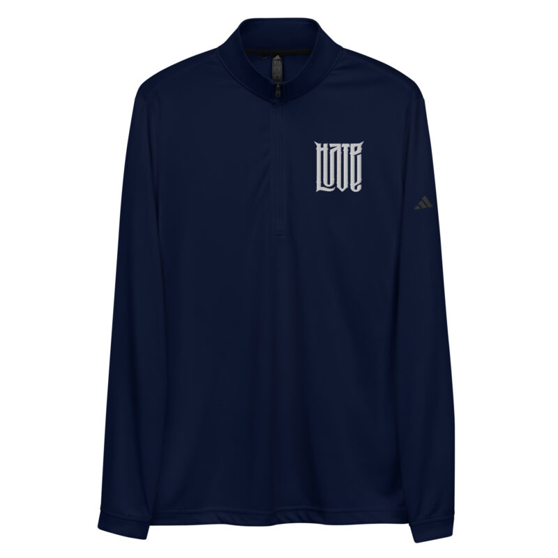 Zwischen Liebe und Hass – Pullover mit Viertel-Reißverschluss – Adidas – HOB Products