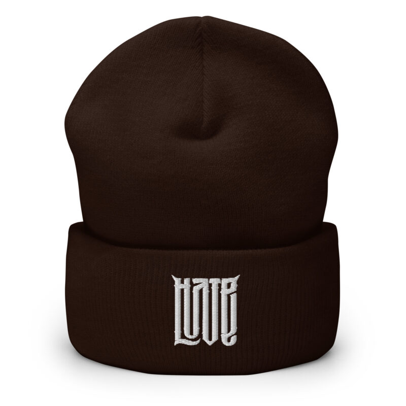 Zwischen Liebe und Hass – Umschlag Beanie – Accessoires – HOB Products