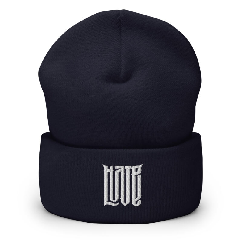 Zwischen Liebe und Hass – Umschlag Beanie – Accessoires – HOB Products