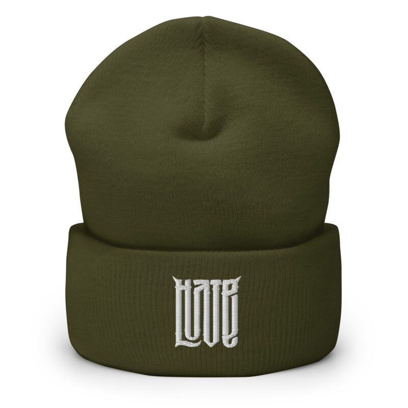 Zwischen Liebe und Hass – Umschlag Beanie – Accessoires – HOB Products