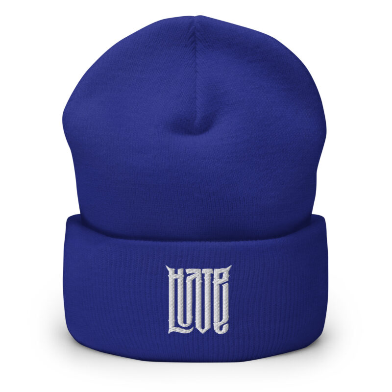 Zwischen Liebe und Hass – Umschlag Beanie – Accessoires – HOB Products
