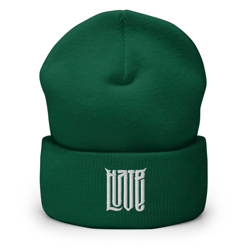 Zwischen Liebe und Hass – Umschlag Beanie – Accessoires – HOB Products