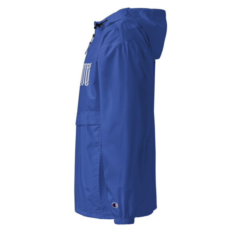 Zwischen Liebe und Hass – Bestickte, verstaubare Champion-Jacke – Champion – HOB Products