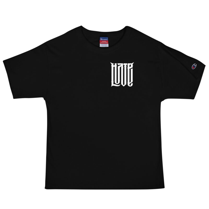 Zwischen Liebe und Hass – Champion-Herren-T-Shirt – Champion – HOB Products