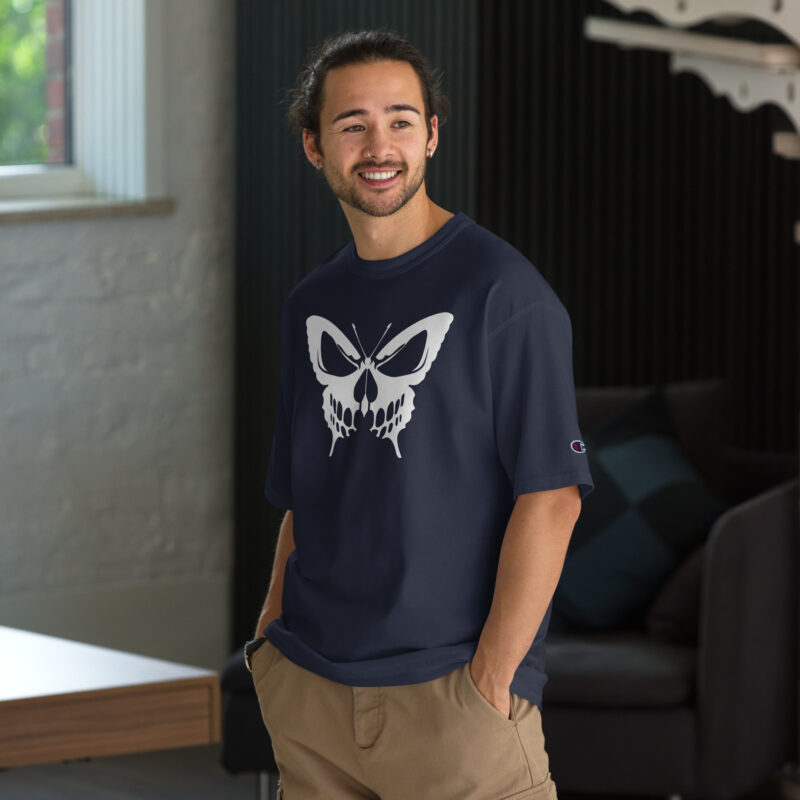 Schmetterling mit Schädel – Champion-Herren-T-Shirt – Champion – HOB Products