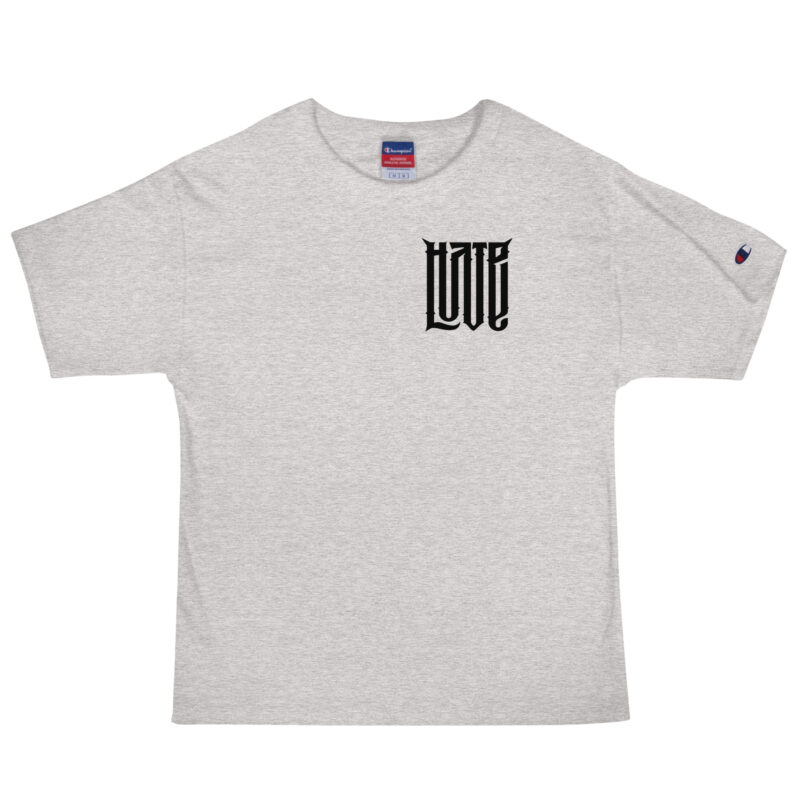 Zwischen Liebe und Hass – Champion-Herren-T-Shirt – Champion – HOB Products