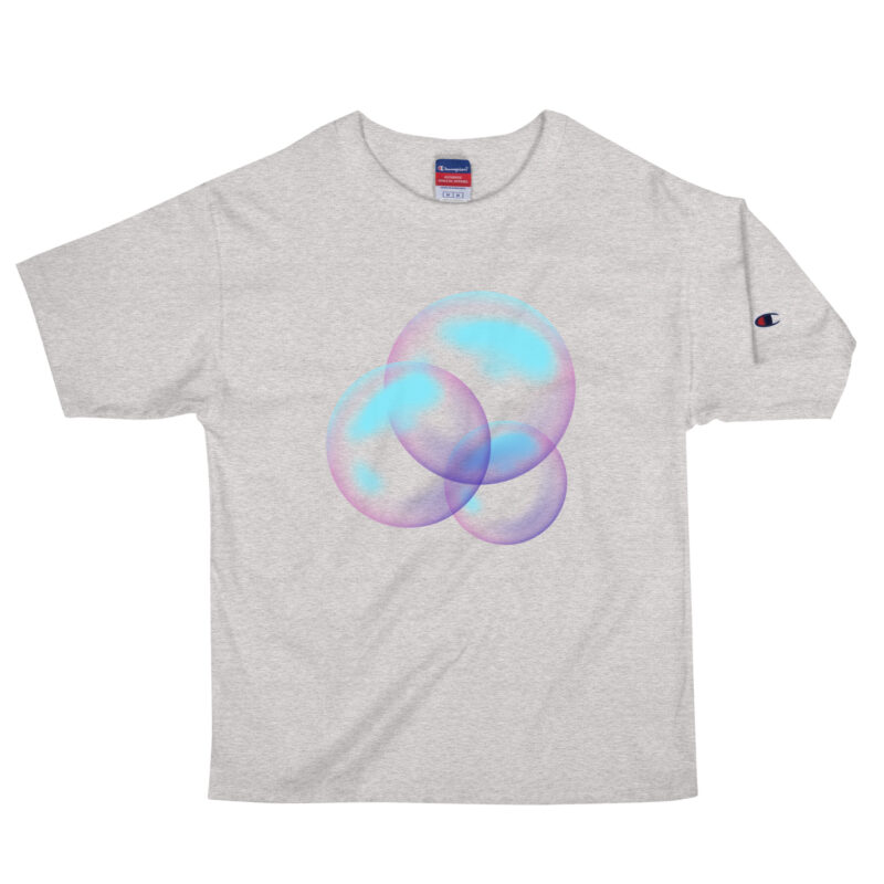 Schwebende Blasen - Champion-Herren-T-Shirt – Champion – HOB Products