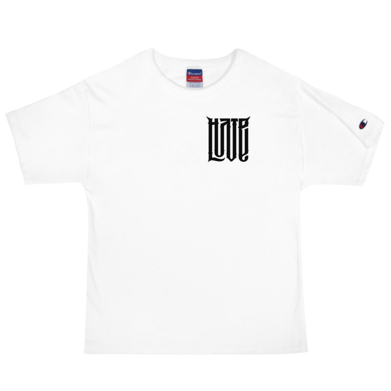 Zwischen Liebe und Hass – Champion-Herren-T-Shirt – Champion – HOB Products