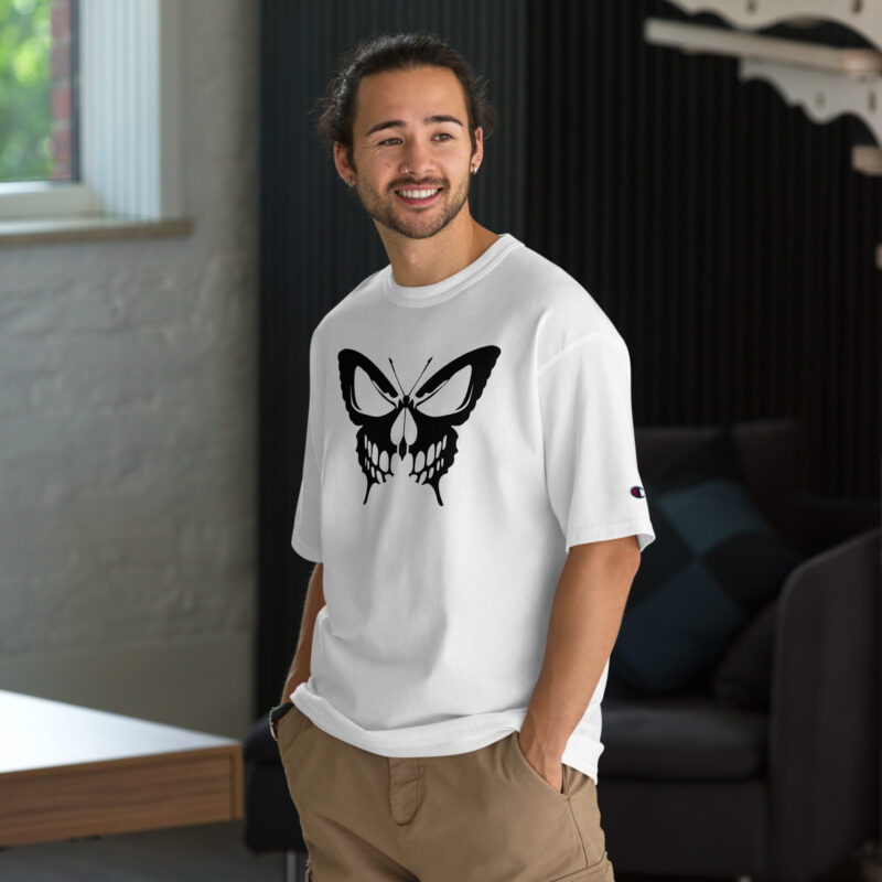 Schmetterling mit Schädel – Champion-Herren-T-Shirt – Champion – HOB Products