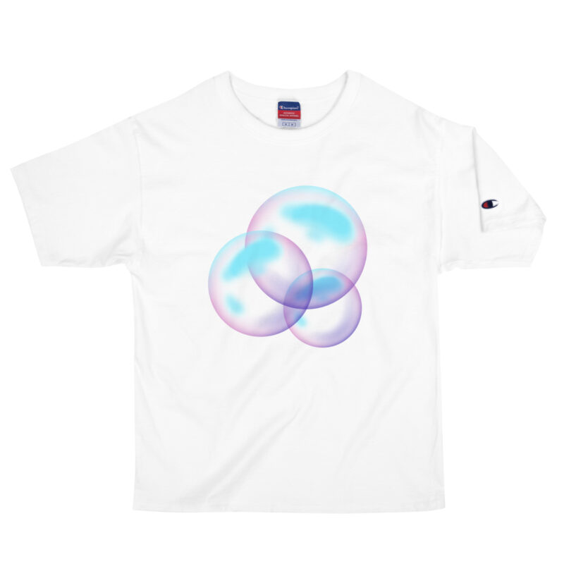 Schwebende Blasen - Champion-Herren-T-Shirt – Champion – HOB Products