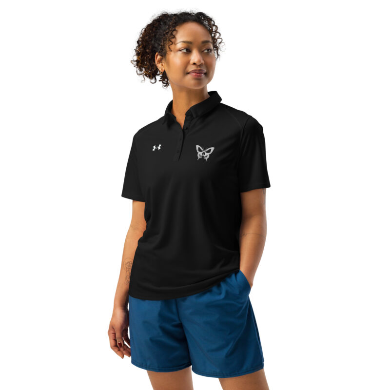 Schmetterling mit Schädel – Under Armour® Damen-Polo-Shirt – Under Armour – HOB Products