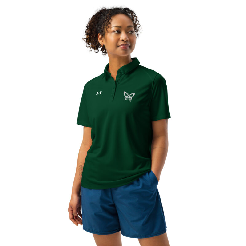 Schmetterling mit Schädel – Under Armour® Damen-Polo-Shirt – Under Armour – HOB Products