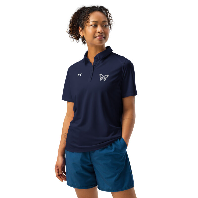 Schmetterling mit Schädel – Under Armour® Damen-Polo-Shirt – Under Armour – HOB Products