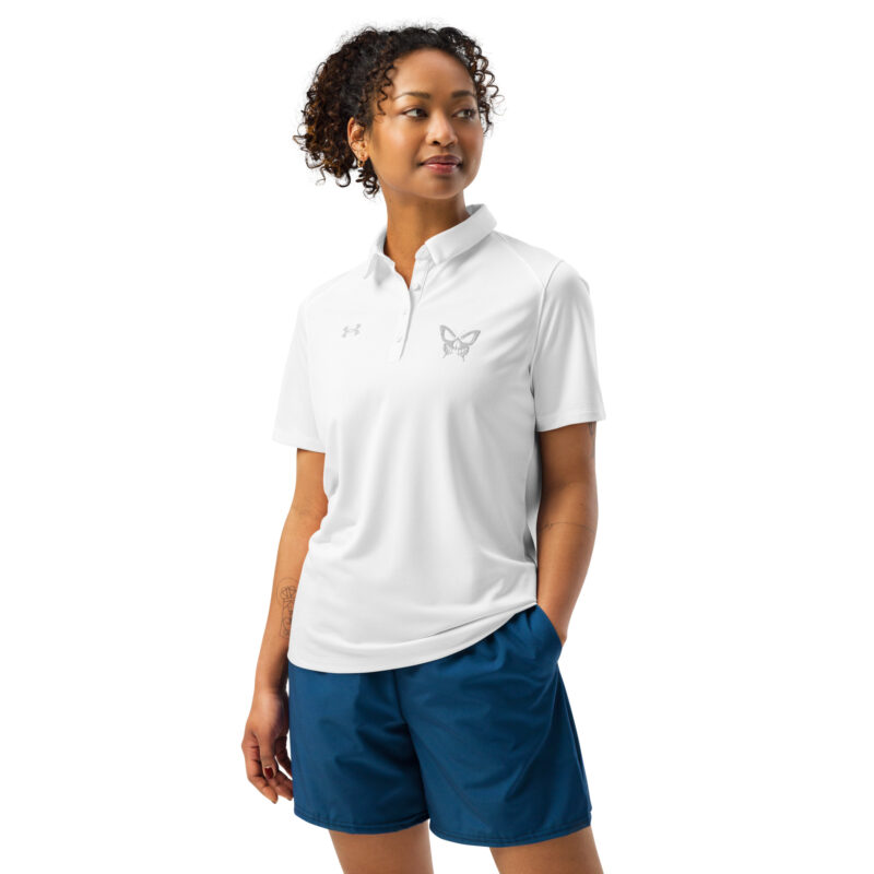 Schmetterling mit Schädel – Under Armour® Damen-Polo-Shirt – Under Armour – HOB Products