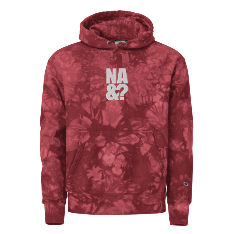 Na und? - Unisex Champion-Batik-Kapuzenpullover – Champion – HOB Products