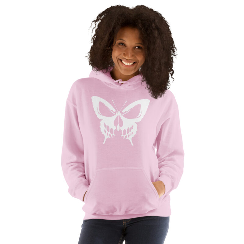 Schmetterling mit Schädel – Unisex-Kapuzenpullover – Hoodies – HOB Products