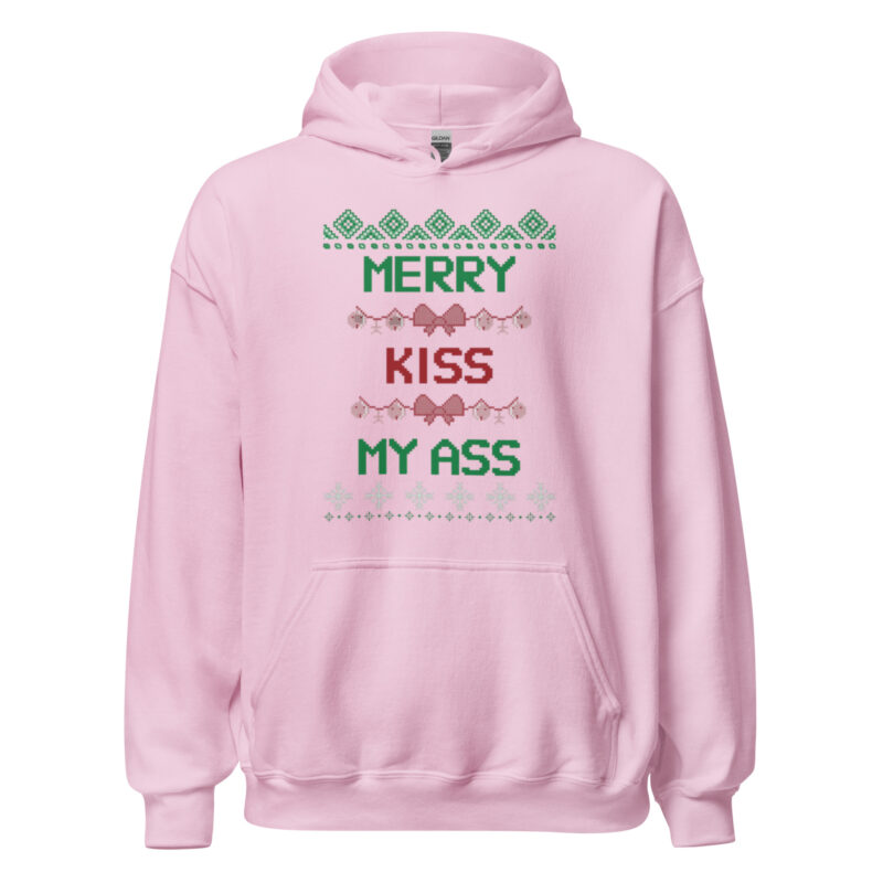 Merry Kiss My Ass – Unisex-Kapuzenpullover – Hoodies – HOB Products