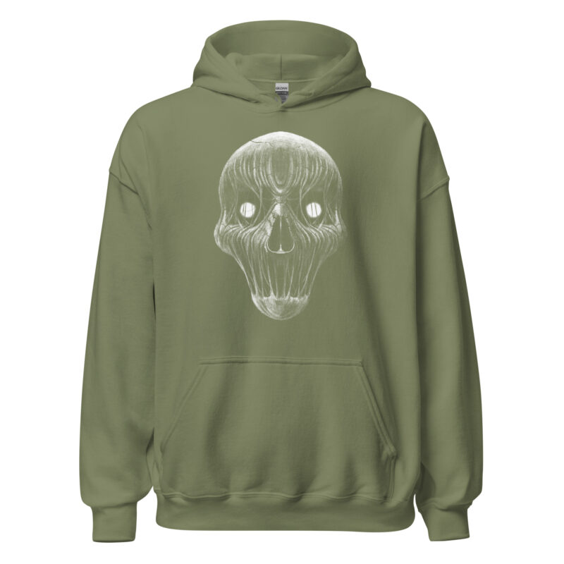 Verfallener Schädel – Unisex-Kapuzenpullover – Hoodies – HOB Products