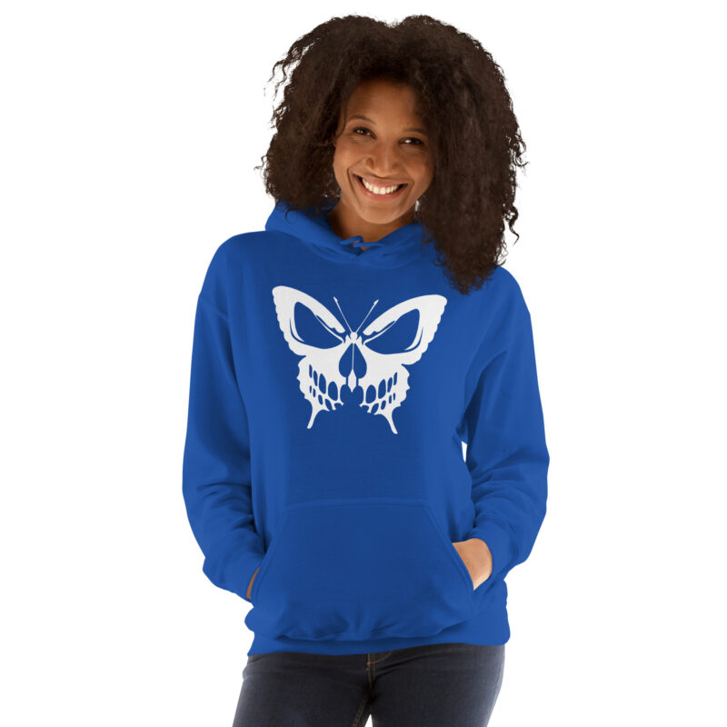 Schmetterling mit Schädel – Unisex-Kapuzenpullover – Hoodies – HOB Products